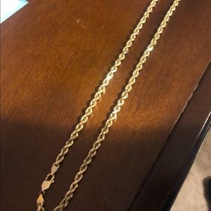 Gold necklace